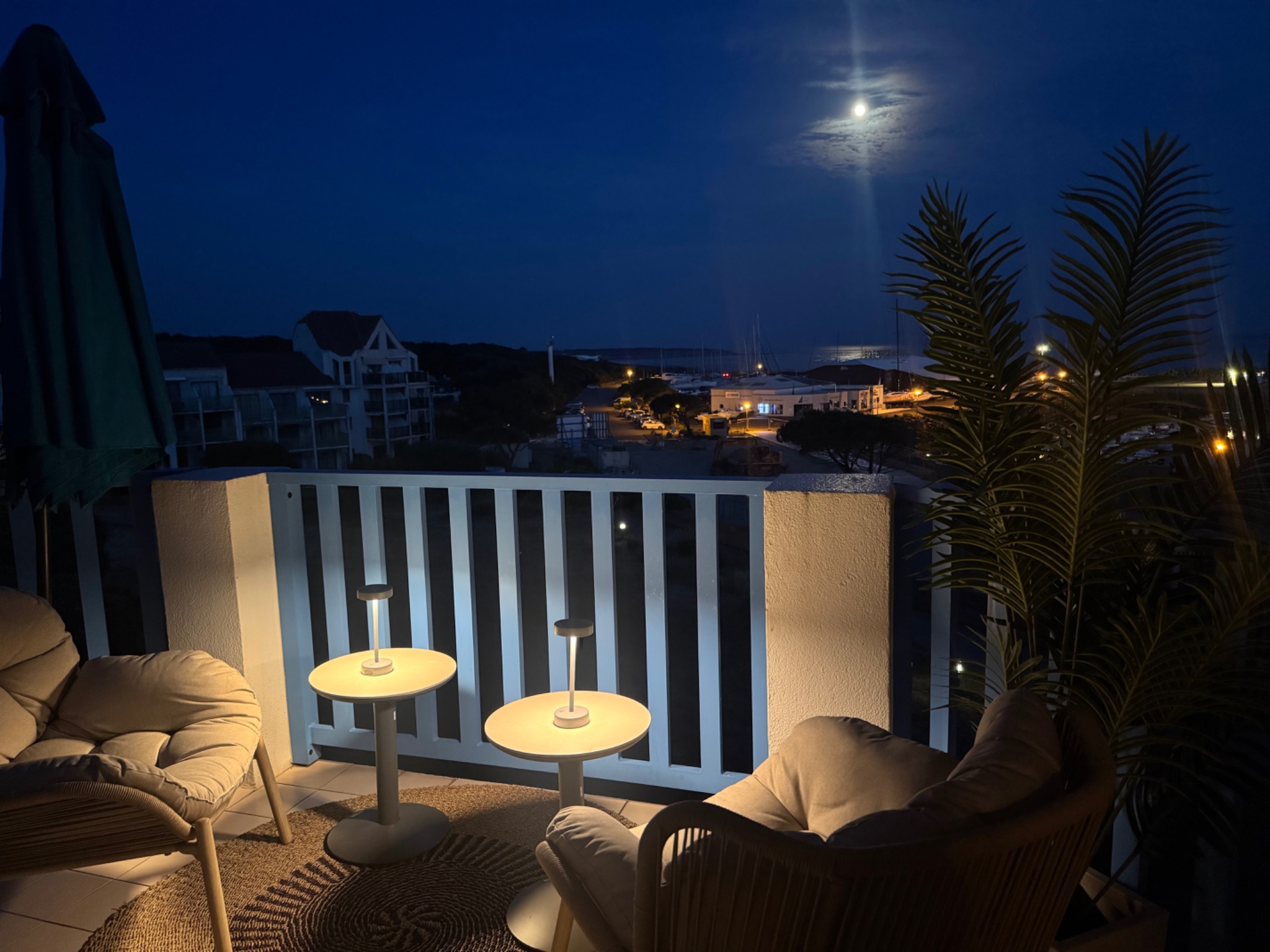 Terrasse de nuit